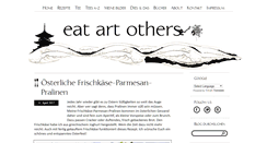 Desktop Screenshot of eat-art-others.com