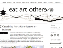 Tablet Screenshot of eat-art-others.com